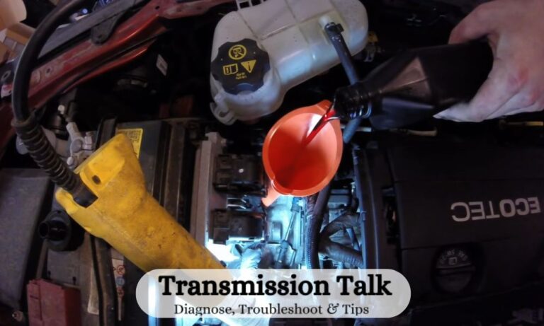 Chevy Sonic Transmission Fluid Change
